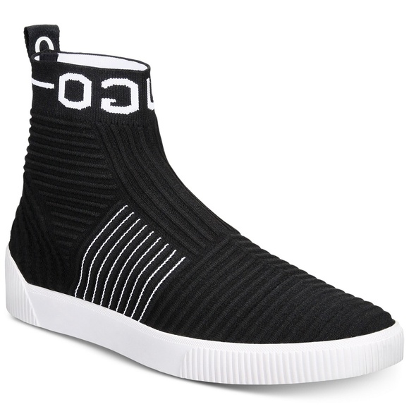 hugo boss zero high top sneakers